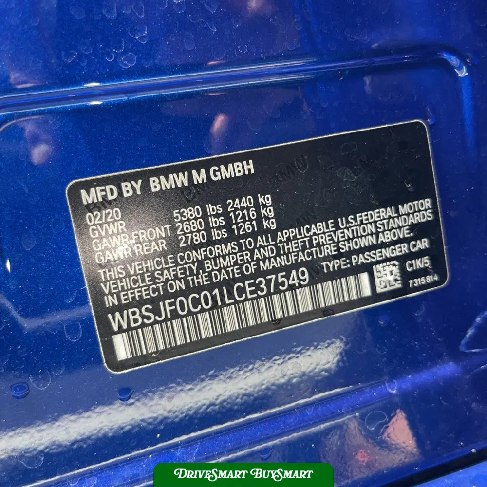2020 BMW M5 Base