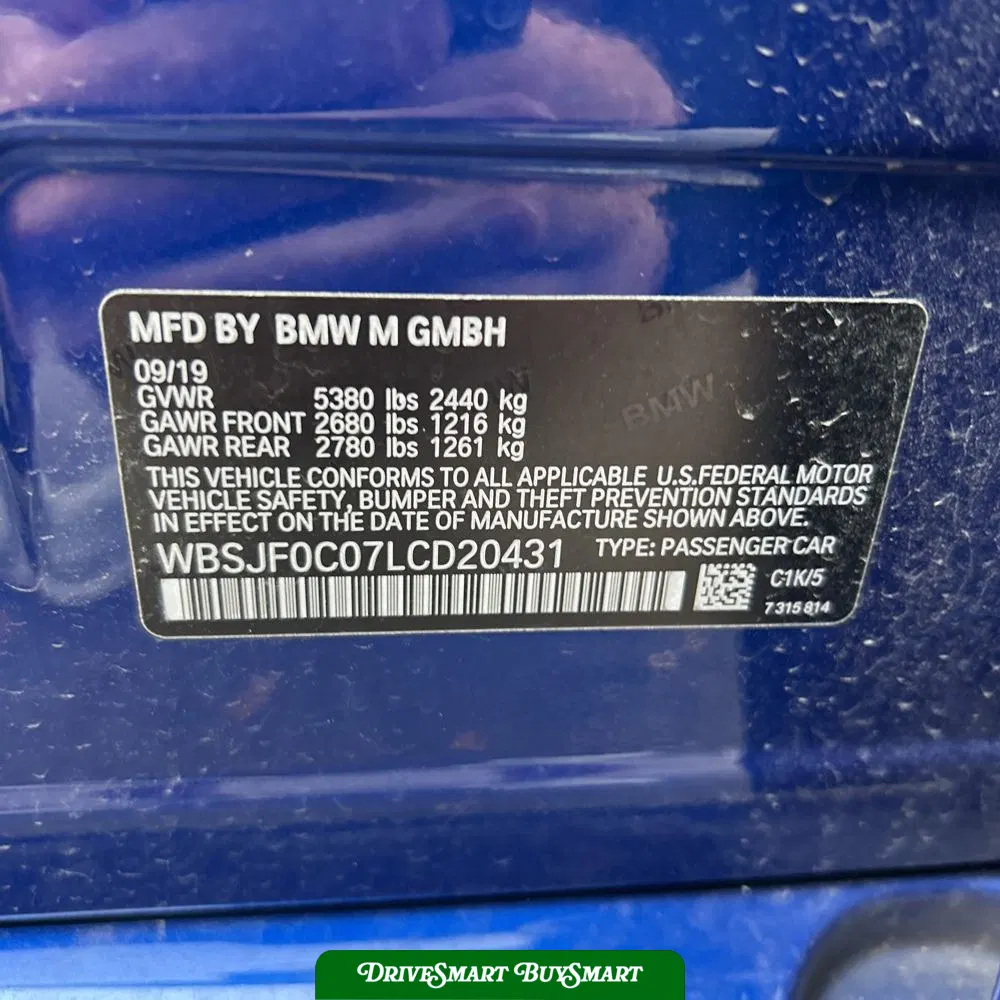2020 BMW M5 Competition