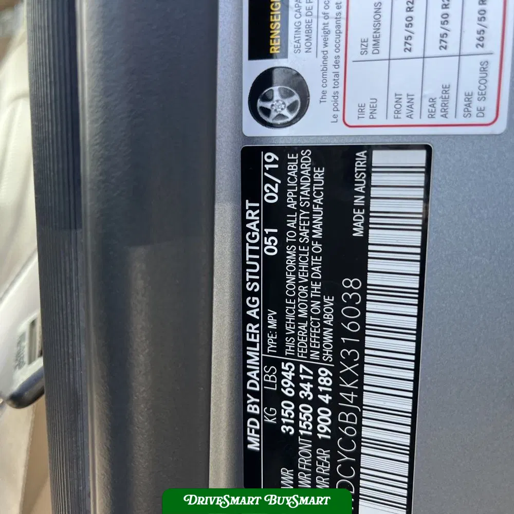 2019 Mercedes-Benz G-Class G 550