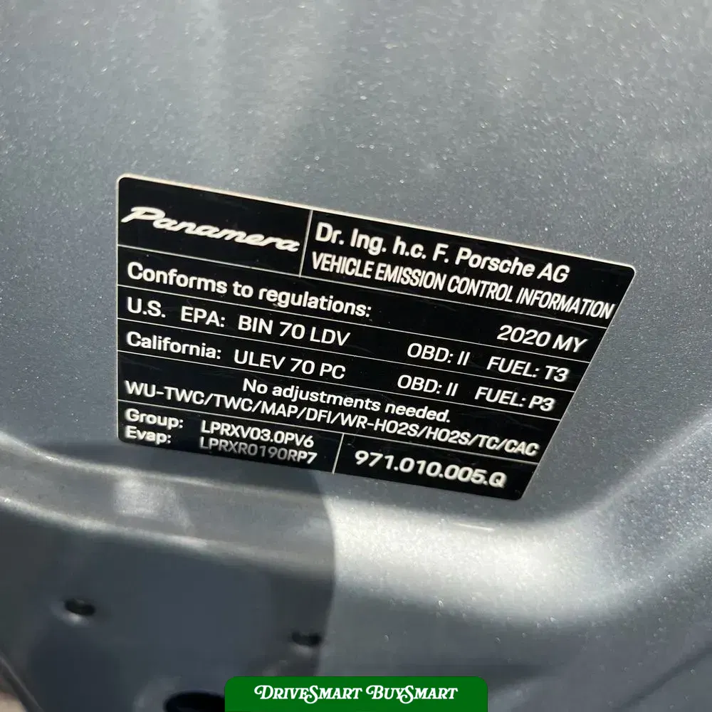 2020 Porsche Panamera Base