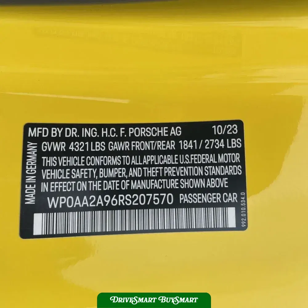 2024 Porsche 911 Carrera T