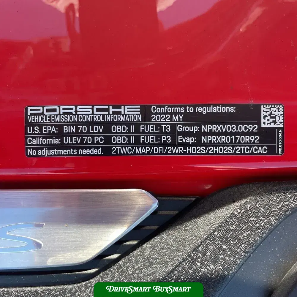 2022 Porsche 911 Carrera S