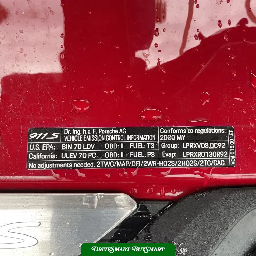 2020 Porsche 911 Carrera S