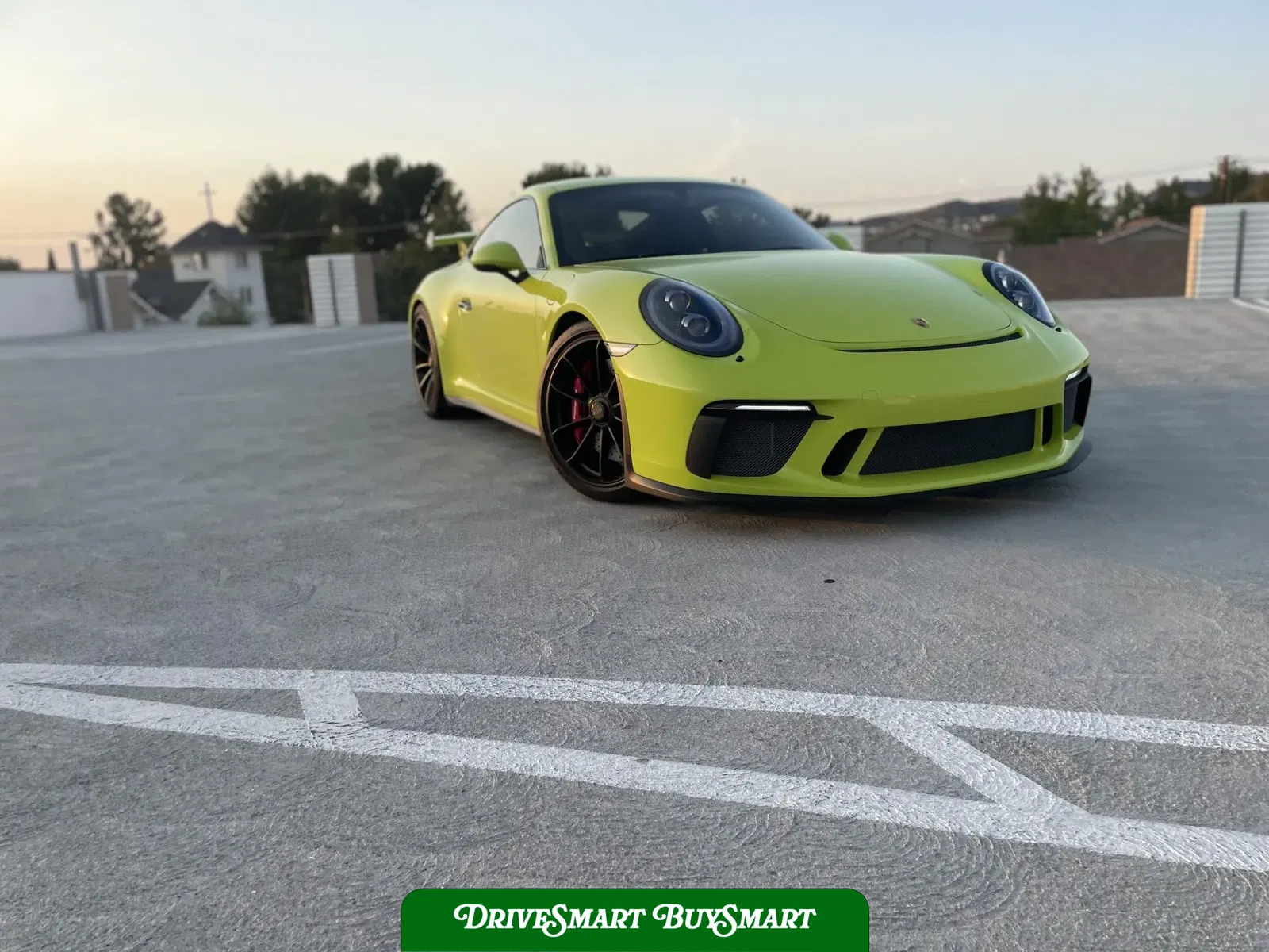Birch Green 2018 Porsche 911 GT3 6-Speed