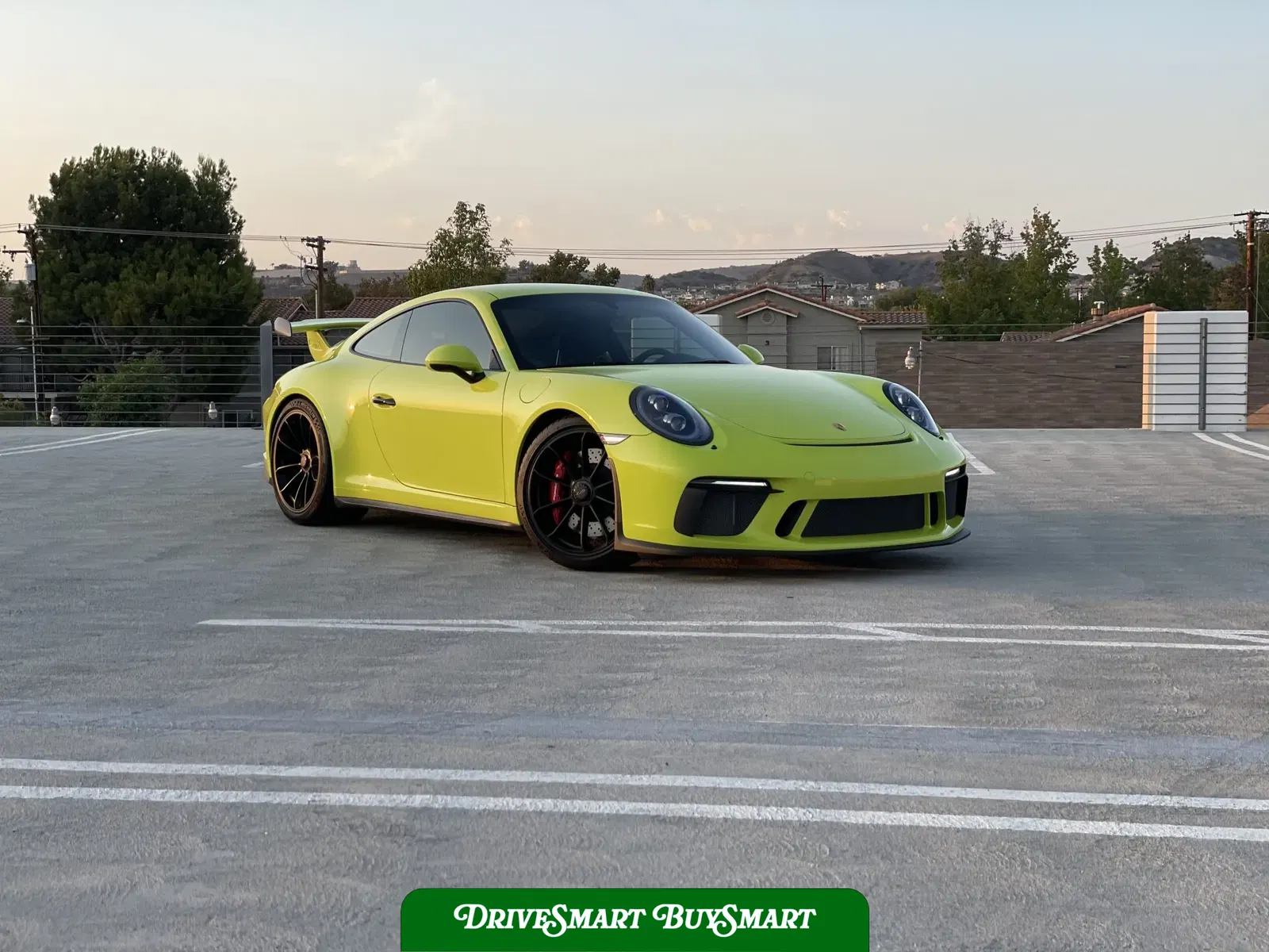 Birch Green 2018 Porsche 911 GT3 6-Speed