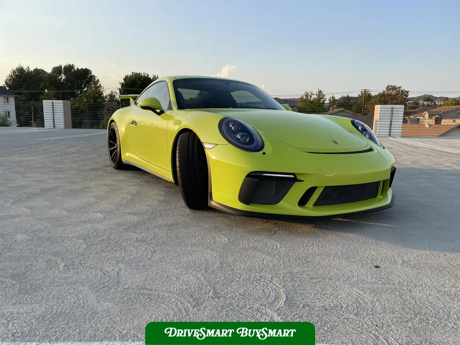 Birch Green 2018 Porsche 911 GT3 6-Speed