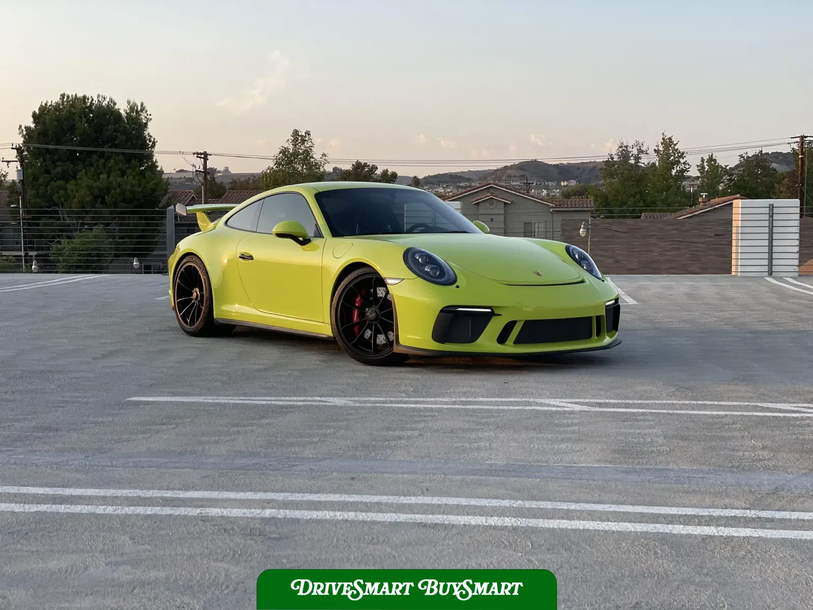 Birch Green 2018 Porsche 911 GT3 6-Speed