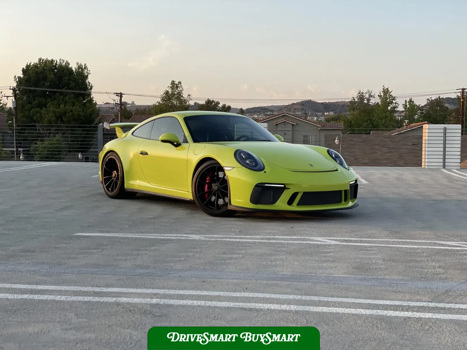 Birch Green 2018 Porsche 911 GT3 6-Speed