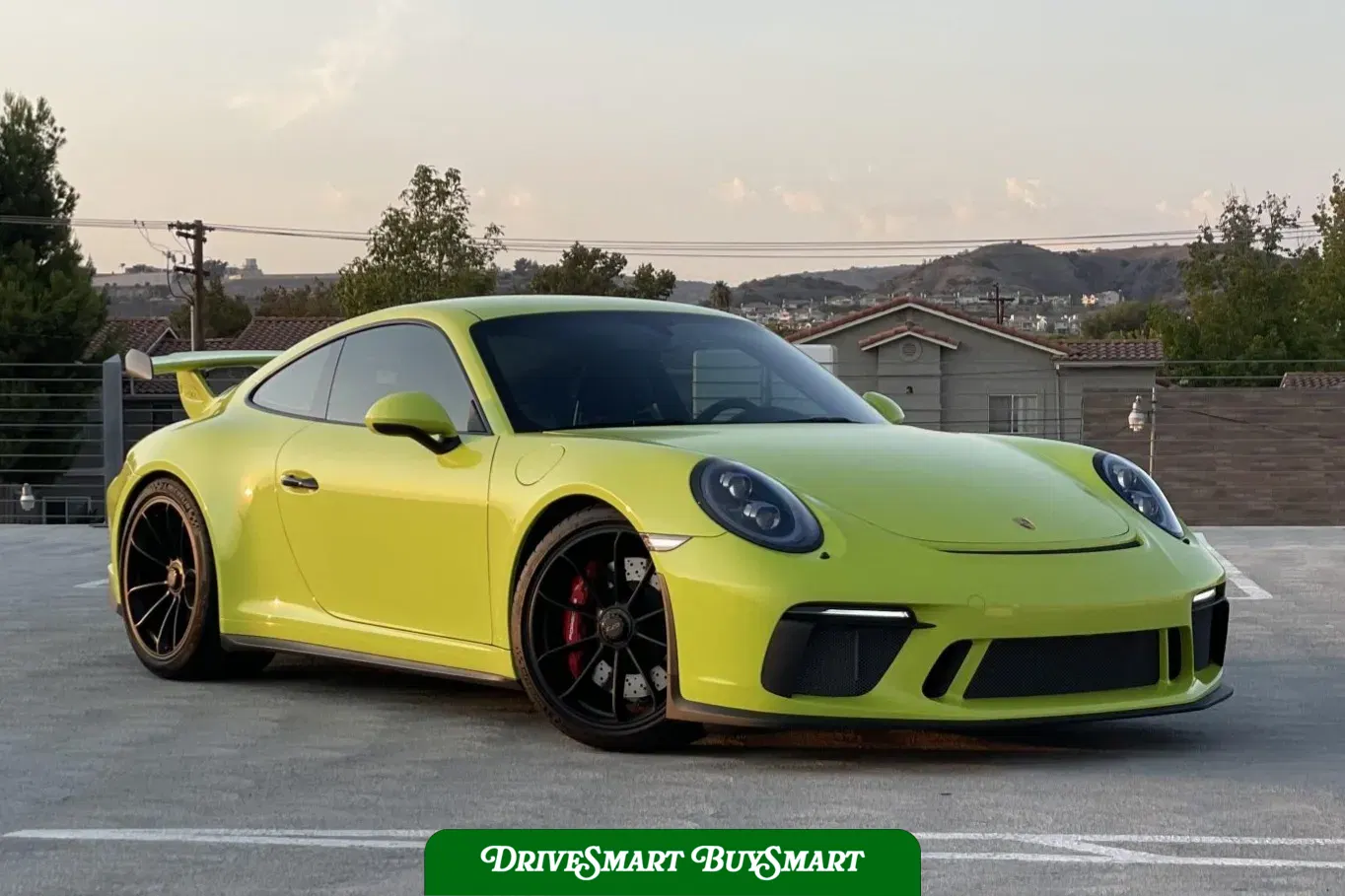 Birch Green 2018 Porsche 911 GT3 6-Speed