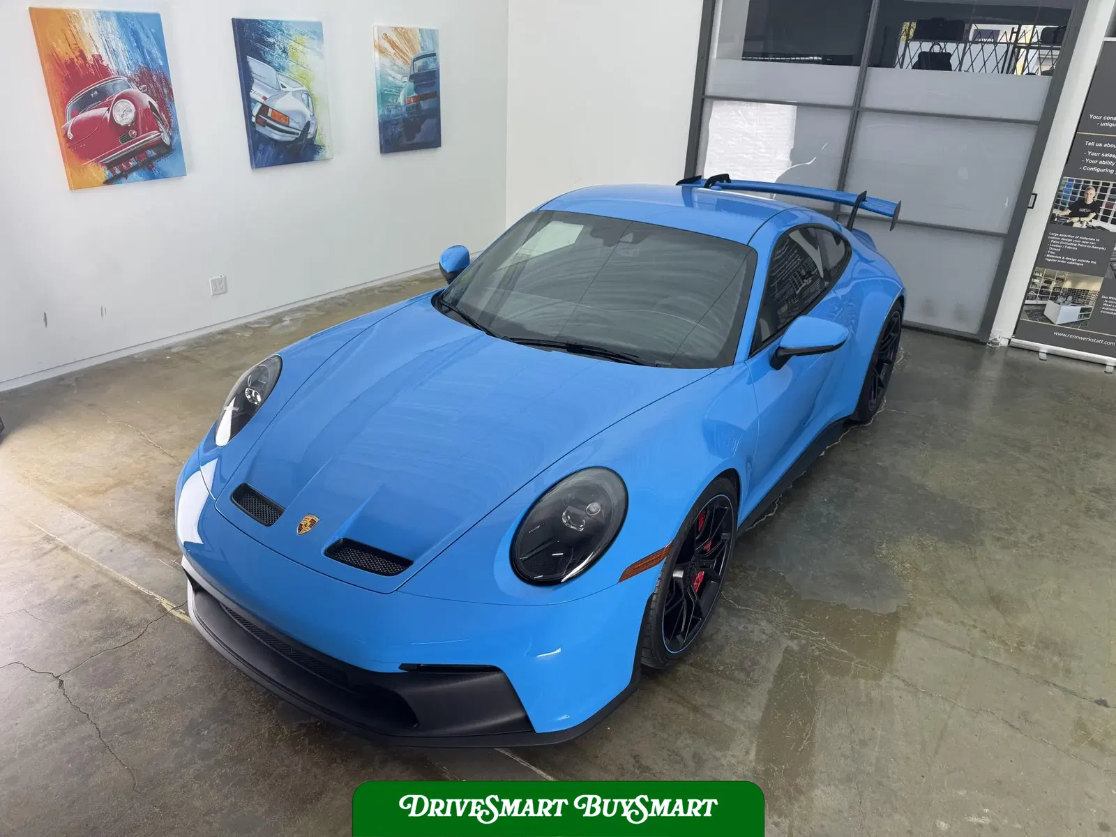 Mexico Blue 2022 Porsche 911 GT3
