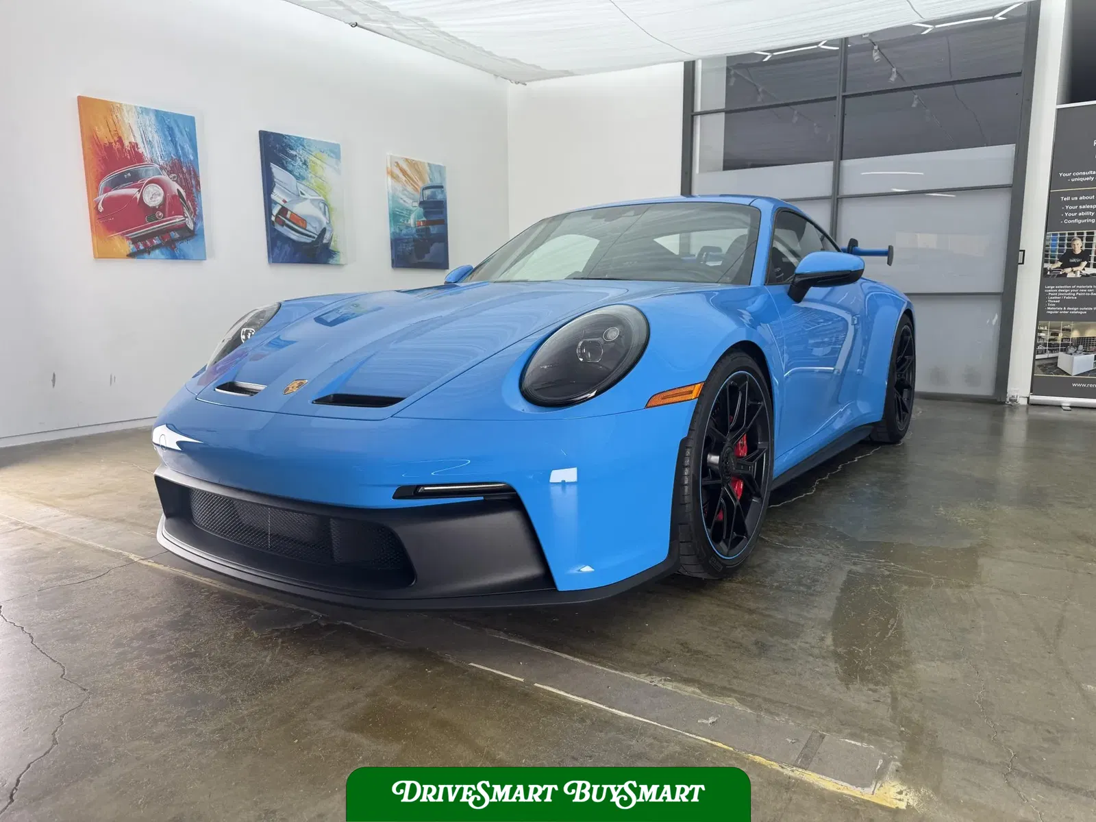 Mexico Blue 2022 Porsche 911 GT3