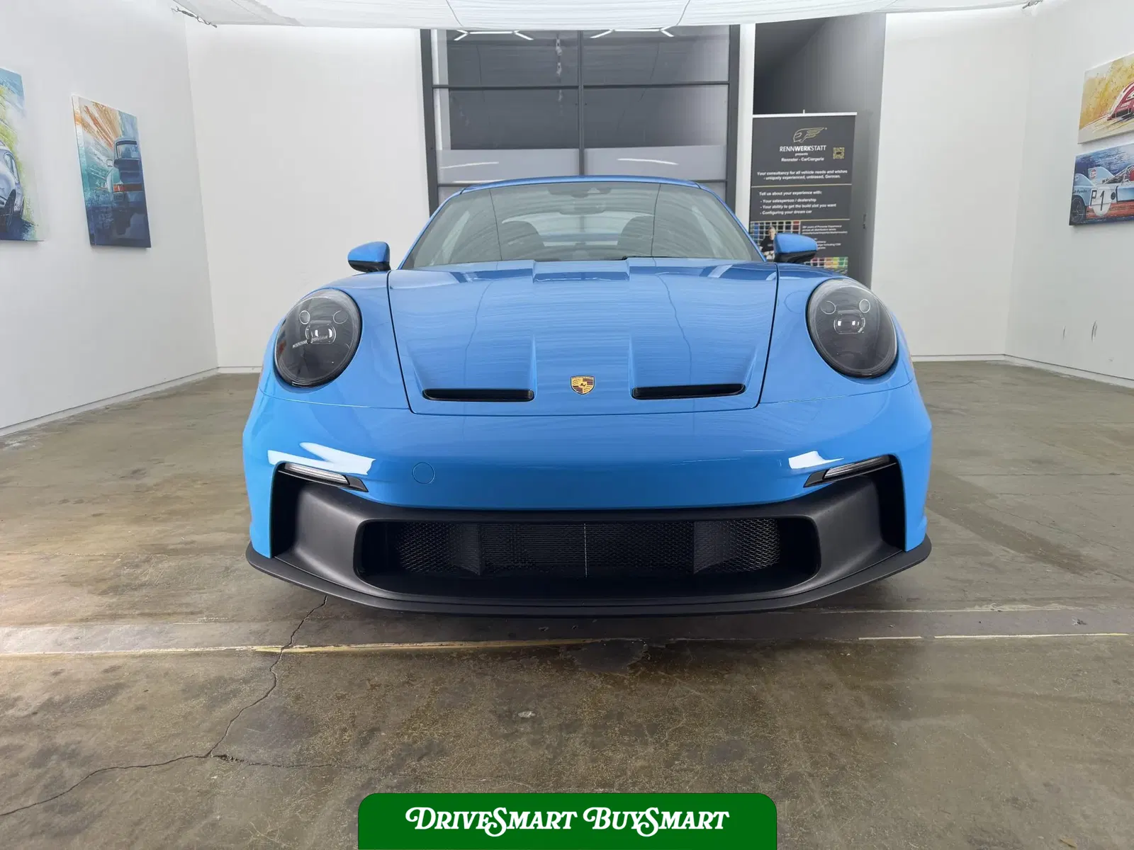 Mexico Blue 2022 Porsche 911 GT3