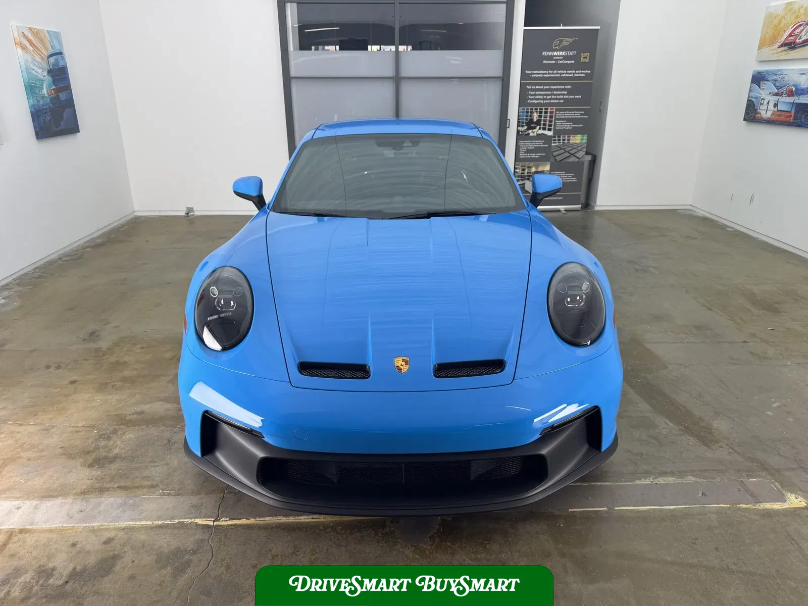 Mexico Blue 2022 Porsche 911 GT3