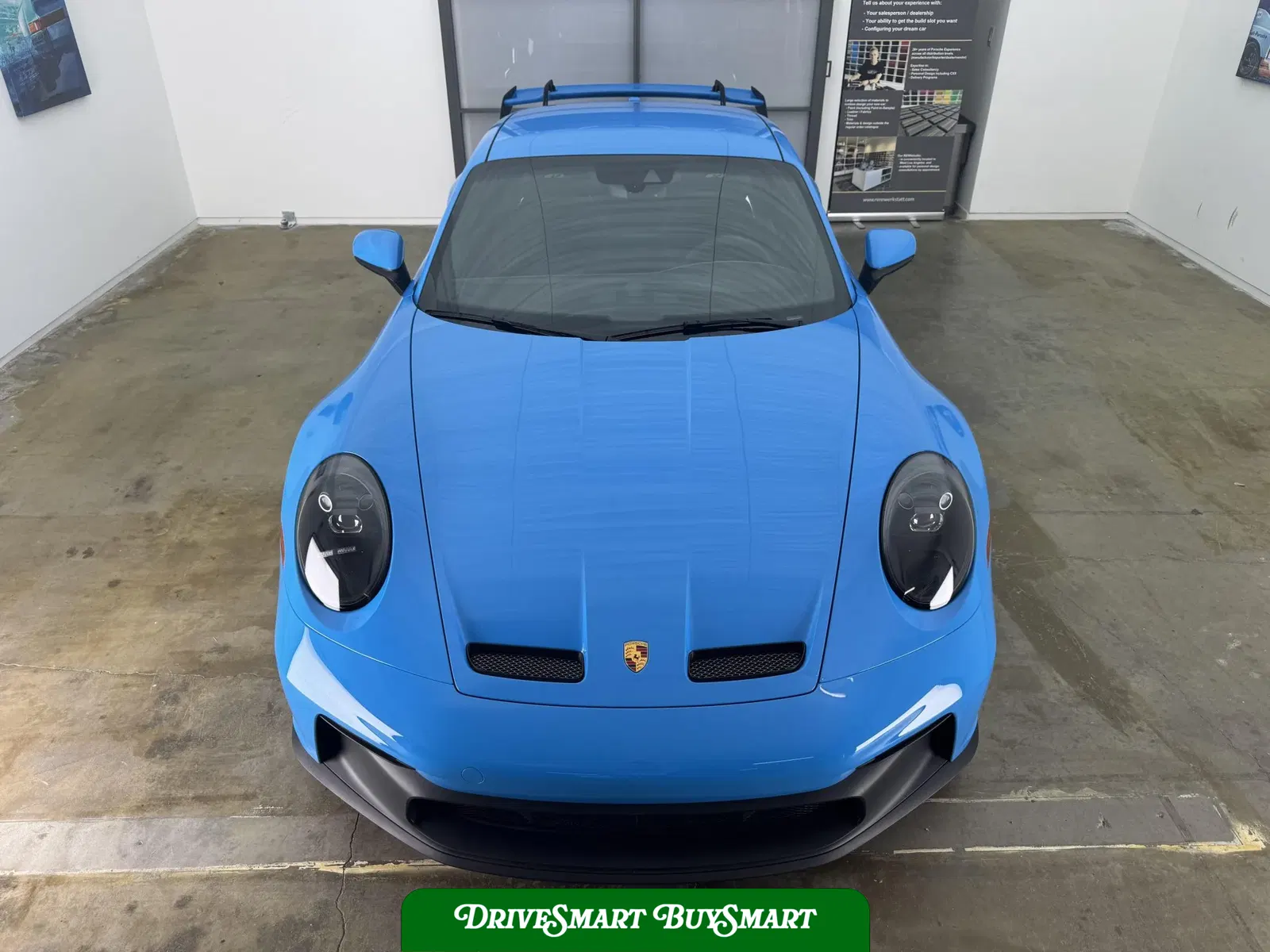 Mexico Blue 2022 Porsche 911 GT3