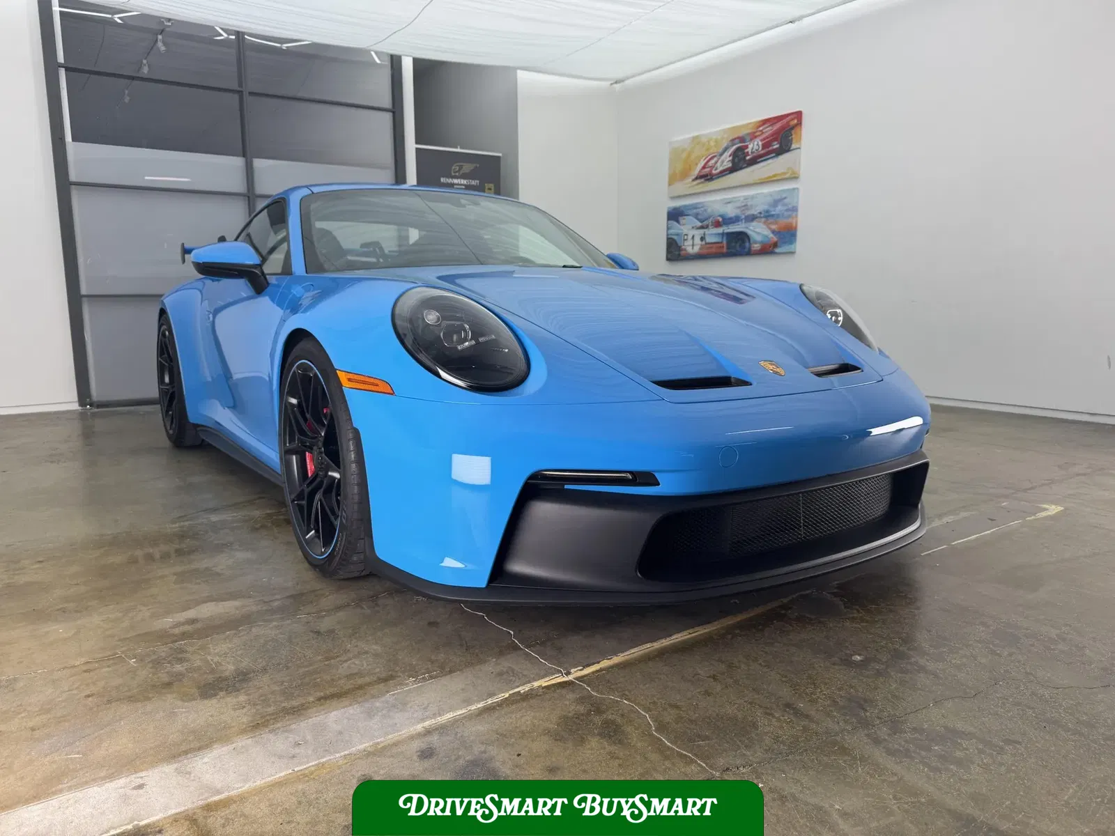 Mexico Blue 2022 Porsche 911 GT3