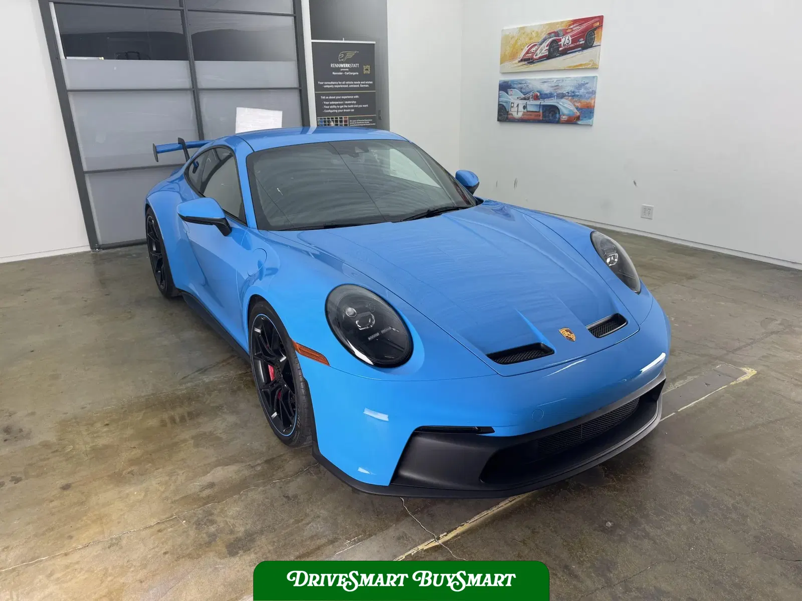 Mexico Blue 2022 Porsche 911 GT3