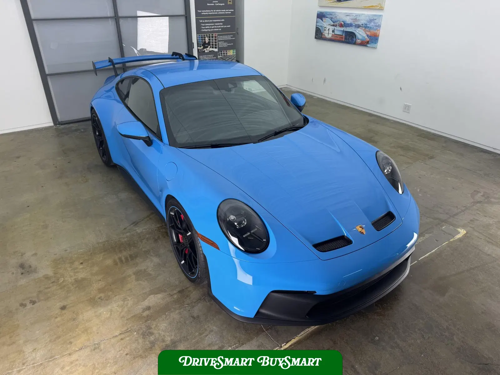 Mexico Blue 2022 Porsche 911 GT3