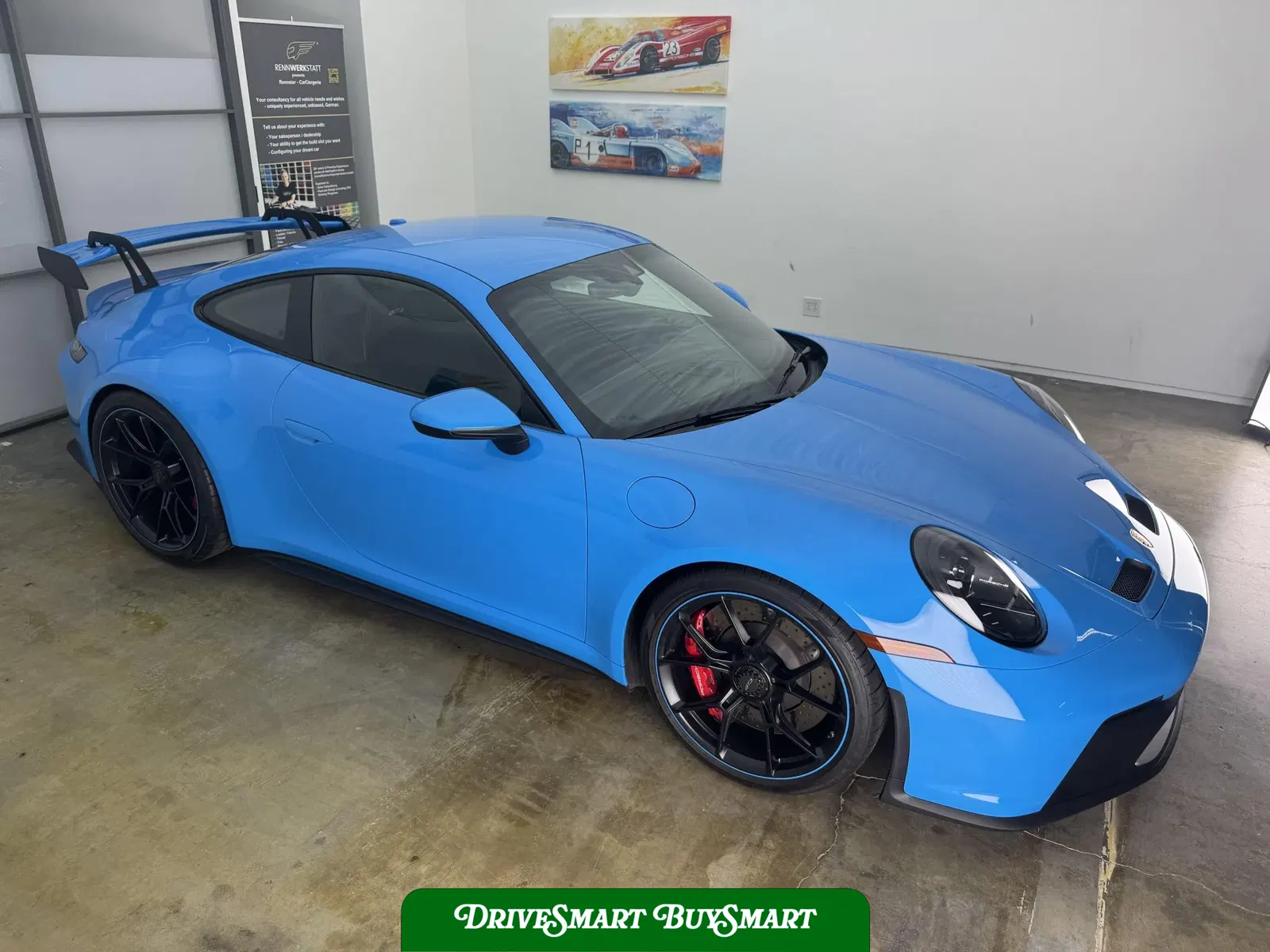 Mexico Blue 2022 Porsche 911 GT3