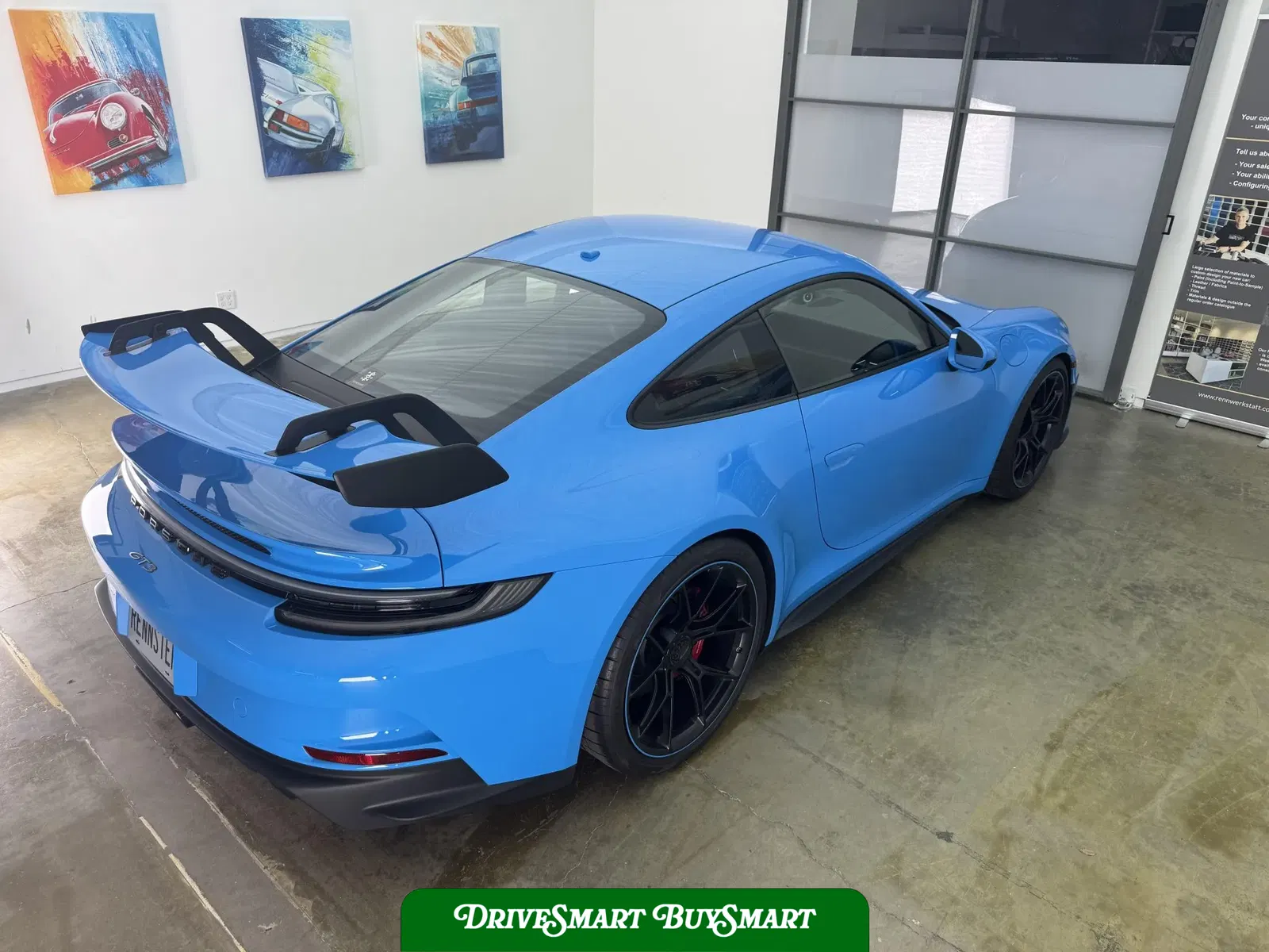 Mexico Blue 2022 Porsche 911 GT3