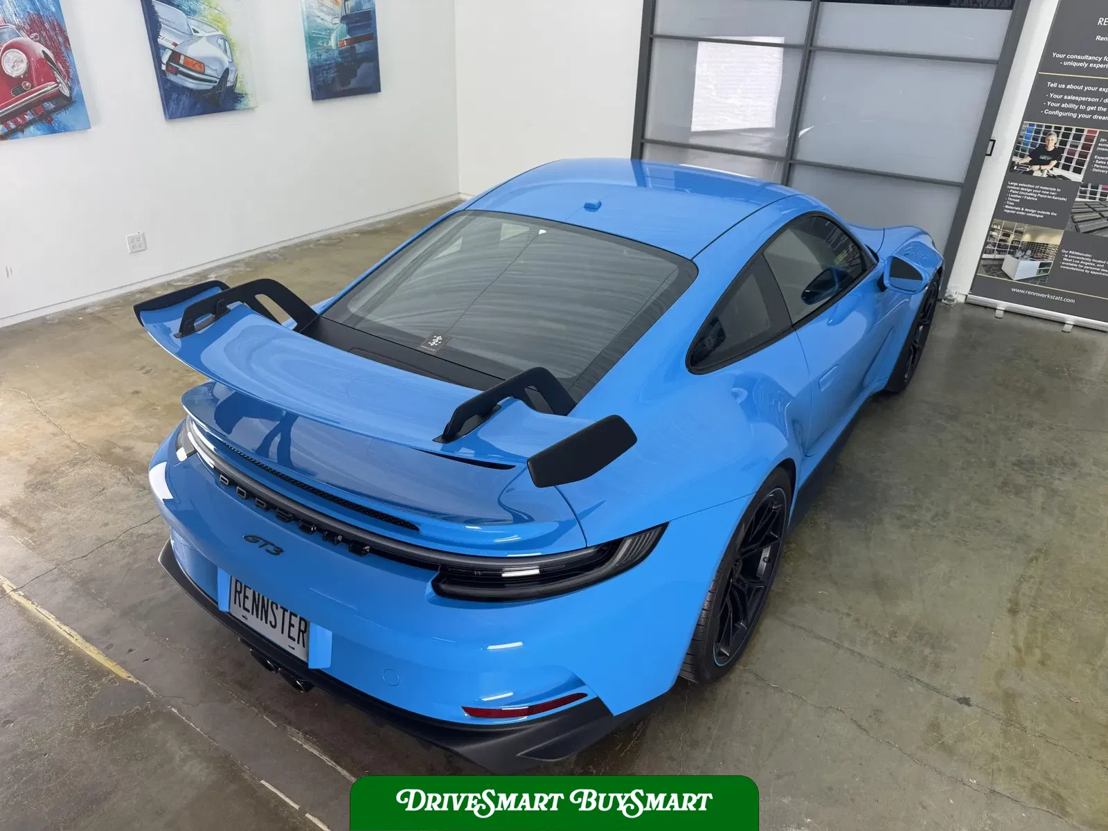 Mexico Blue 2022 Porsche 911 GT3