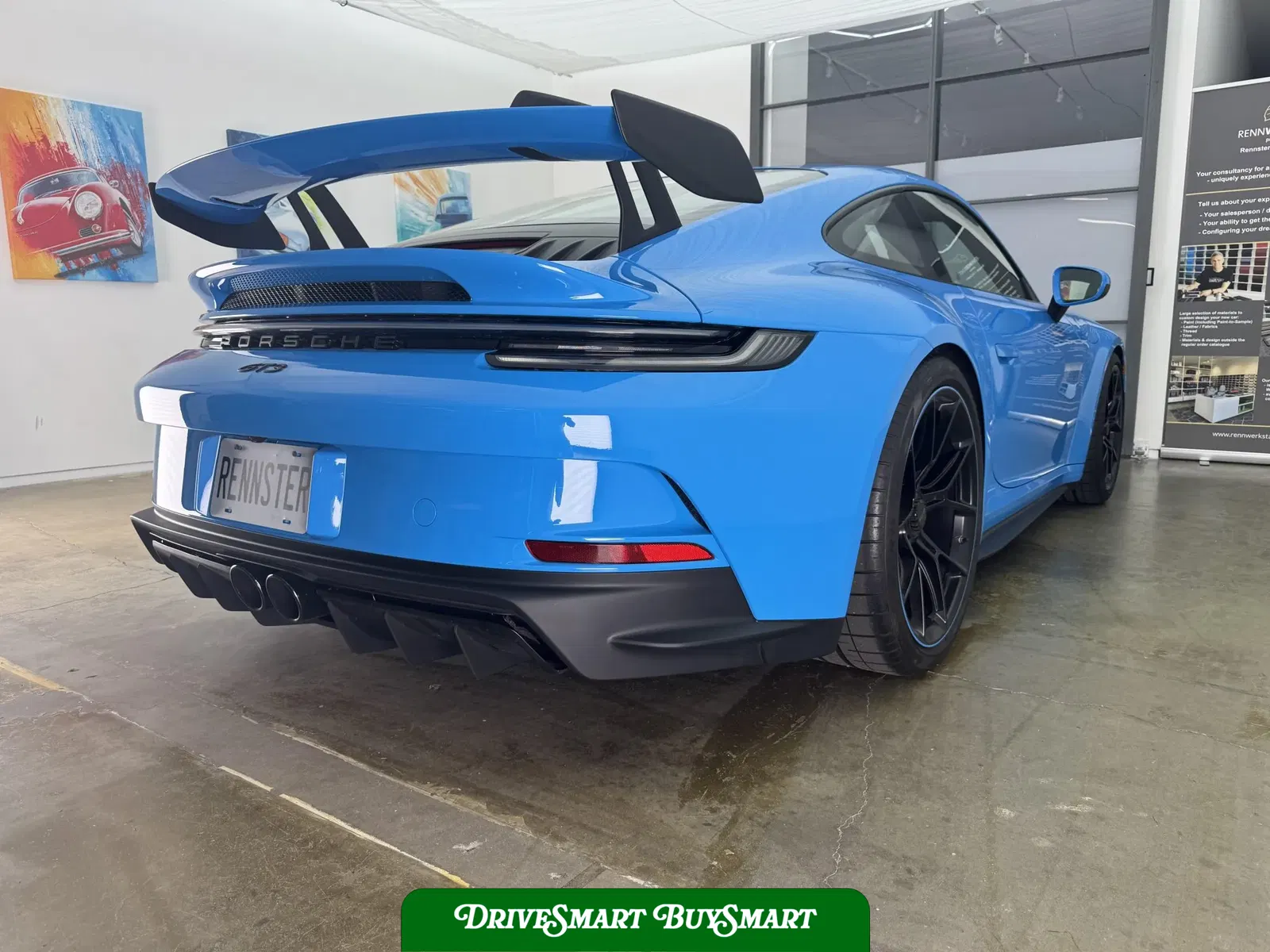 Mexico Blue 2022 Porsche 911 GT3