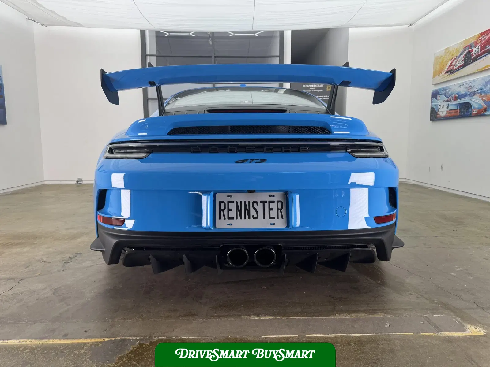Mexico Blue 2022 Porsche 911 GT3