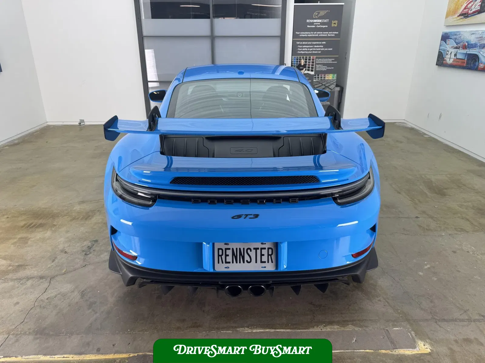 Mexico Blue 2022 Porsche 911 GT3