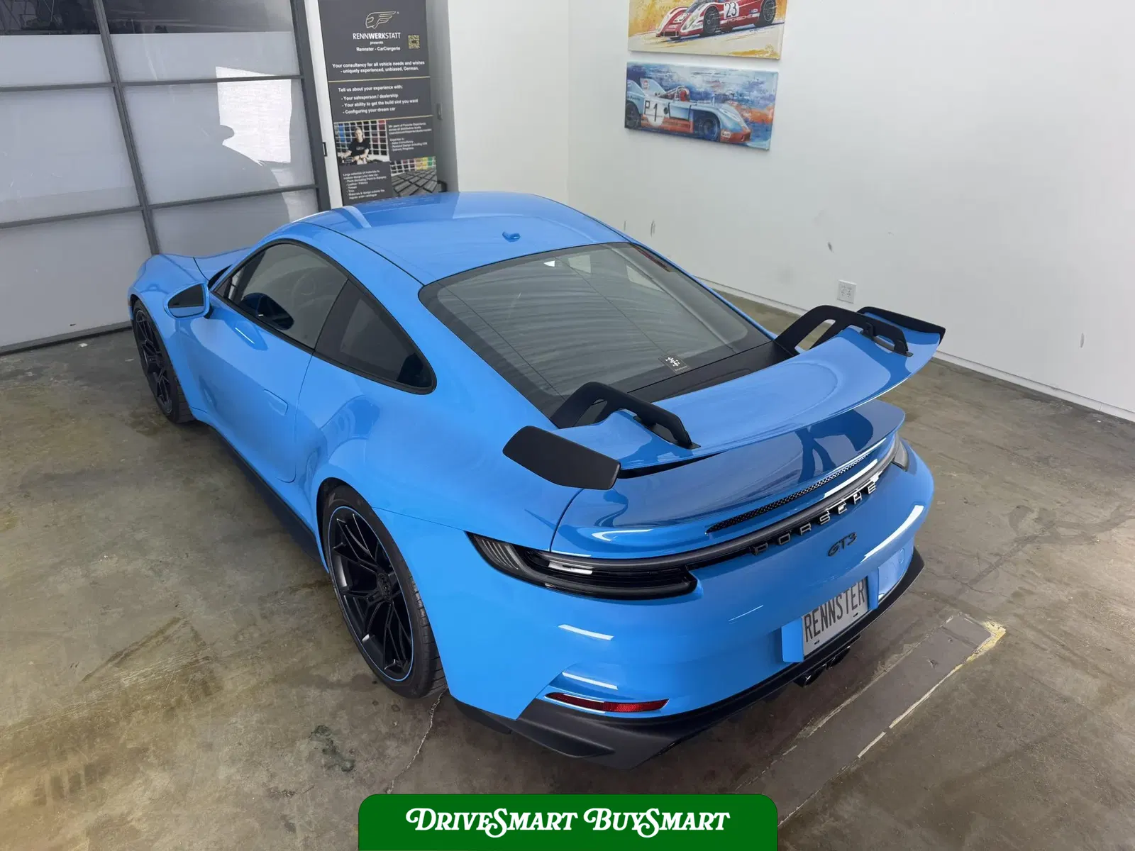 Mexico Blue 2022 Porsche 911 GT3