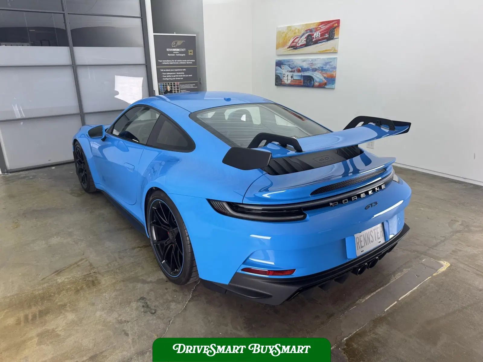 Mexico Blue 2022 Porsche 911 GT3