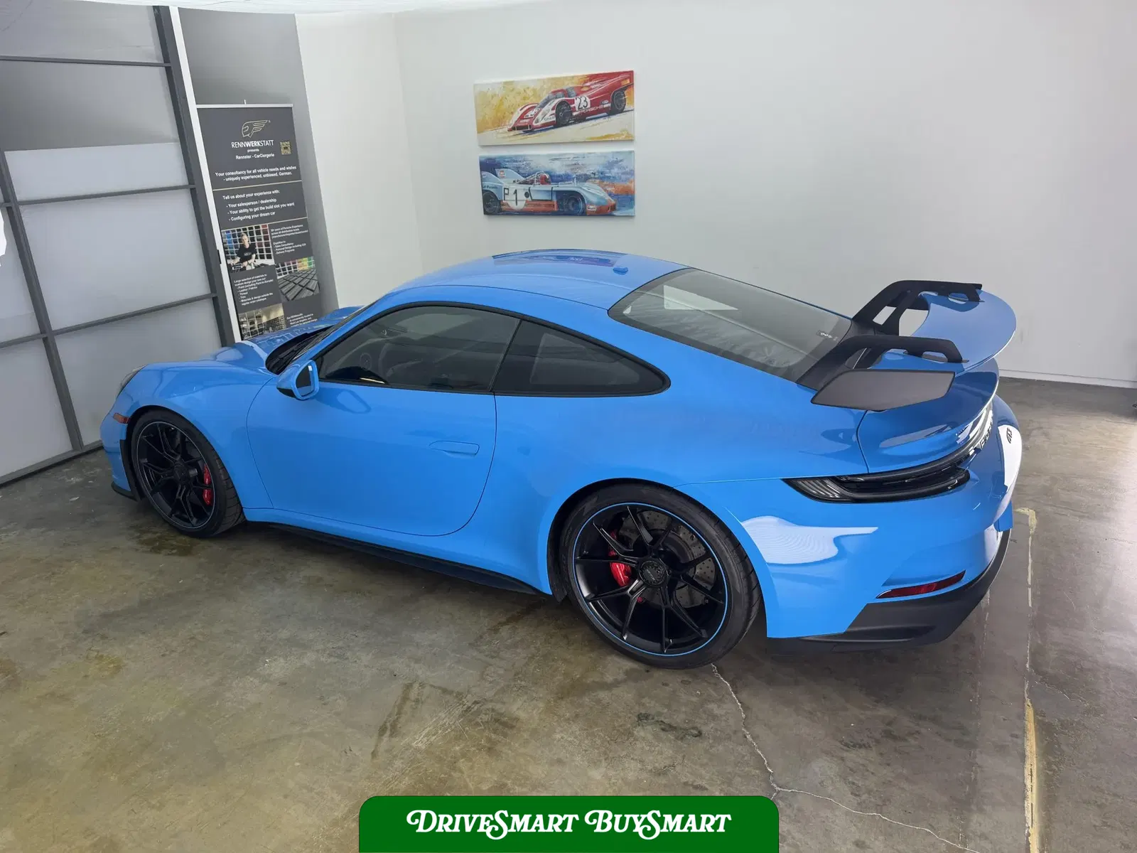 Mexico Blue 2022 Porsche 911 GT3