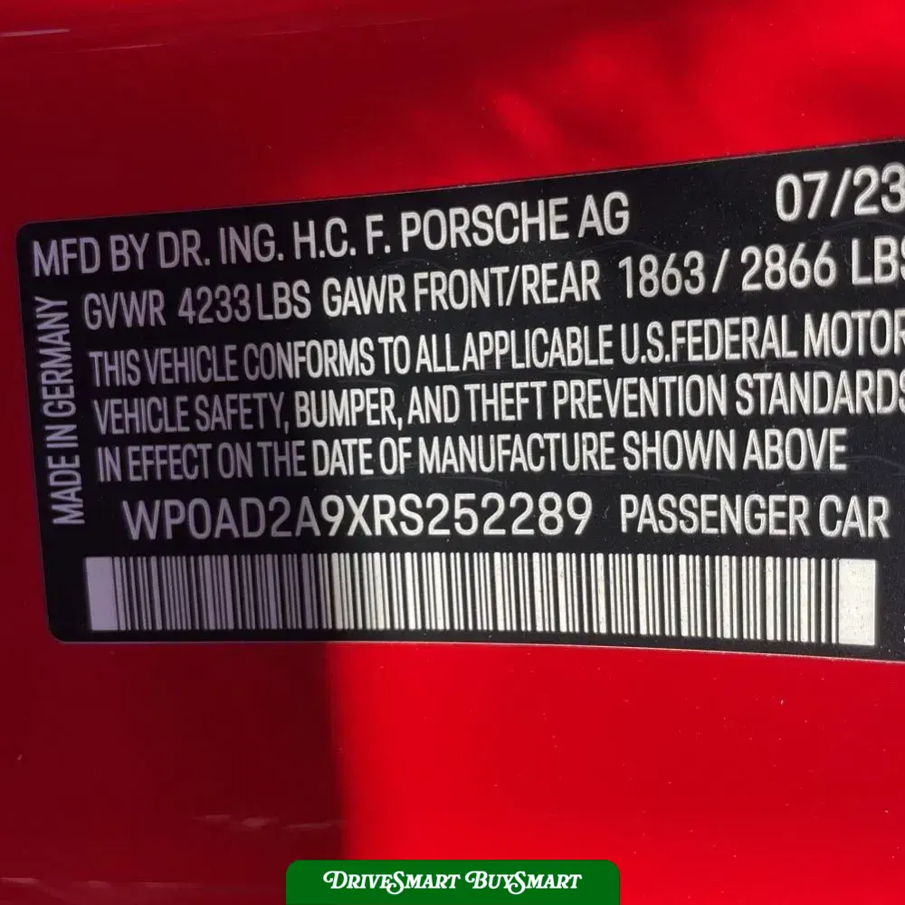 2024 Porsche 911 Turbo S