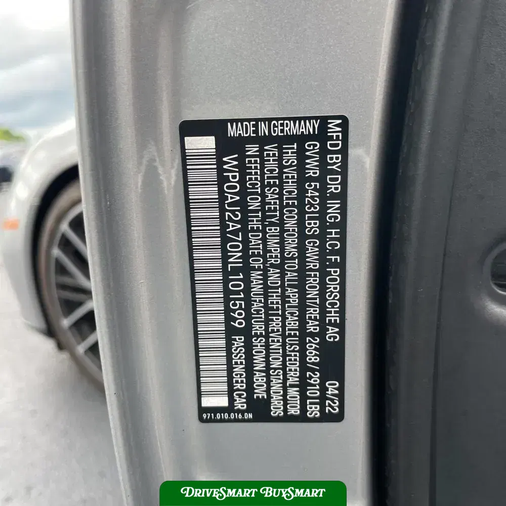 2022 Porsche Panamera Platinum Edition