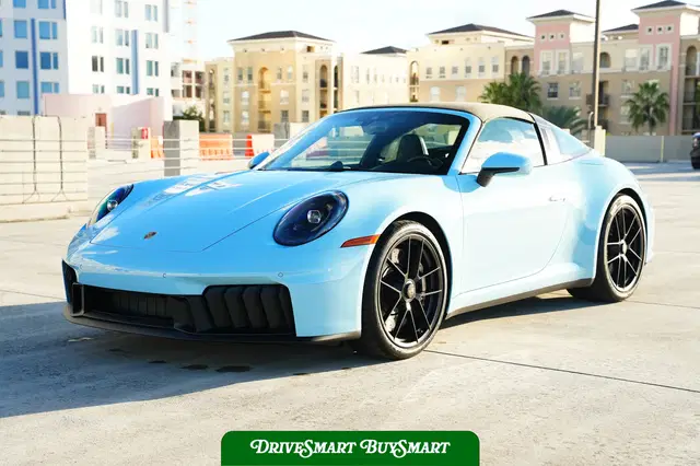Gulf Blue 2026 Porsche 911 Targa 4 GTS