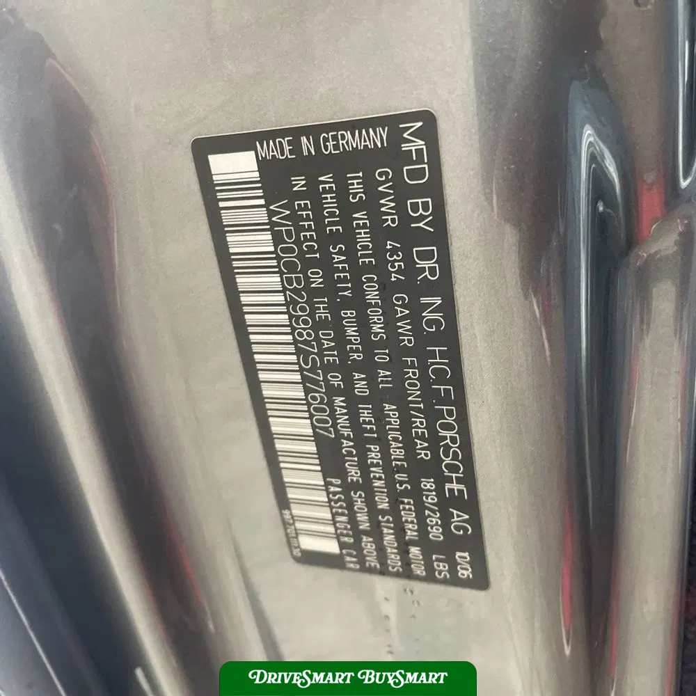 2007 Porsche 911 Carrera 2 Carrera 4S