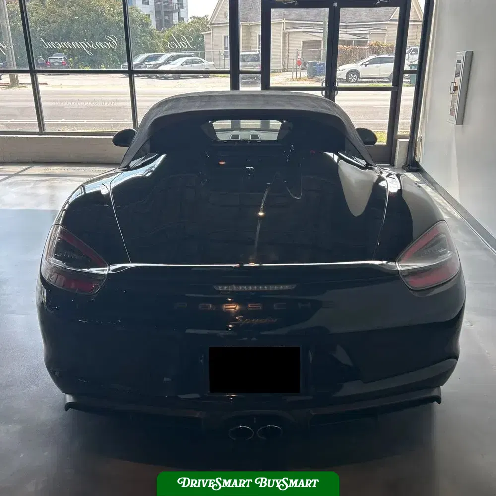 2016 Porsche Boxster Spyder