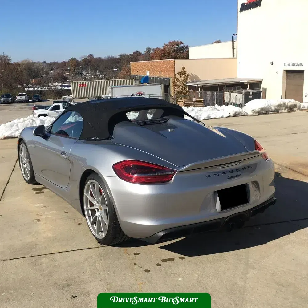 2016 Porsche Boxster Spyder