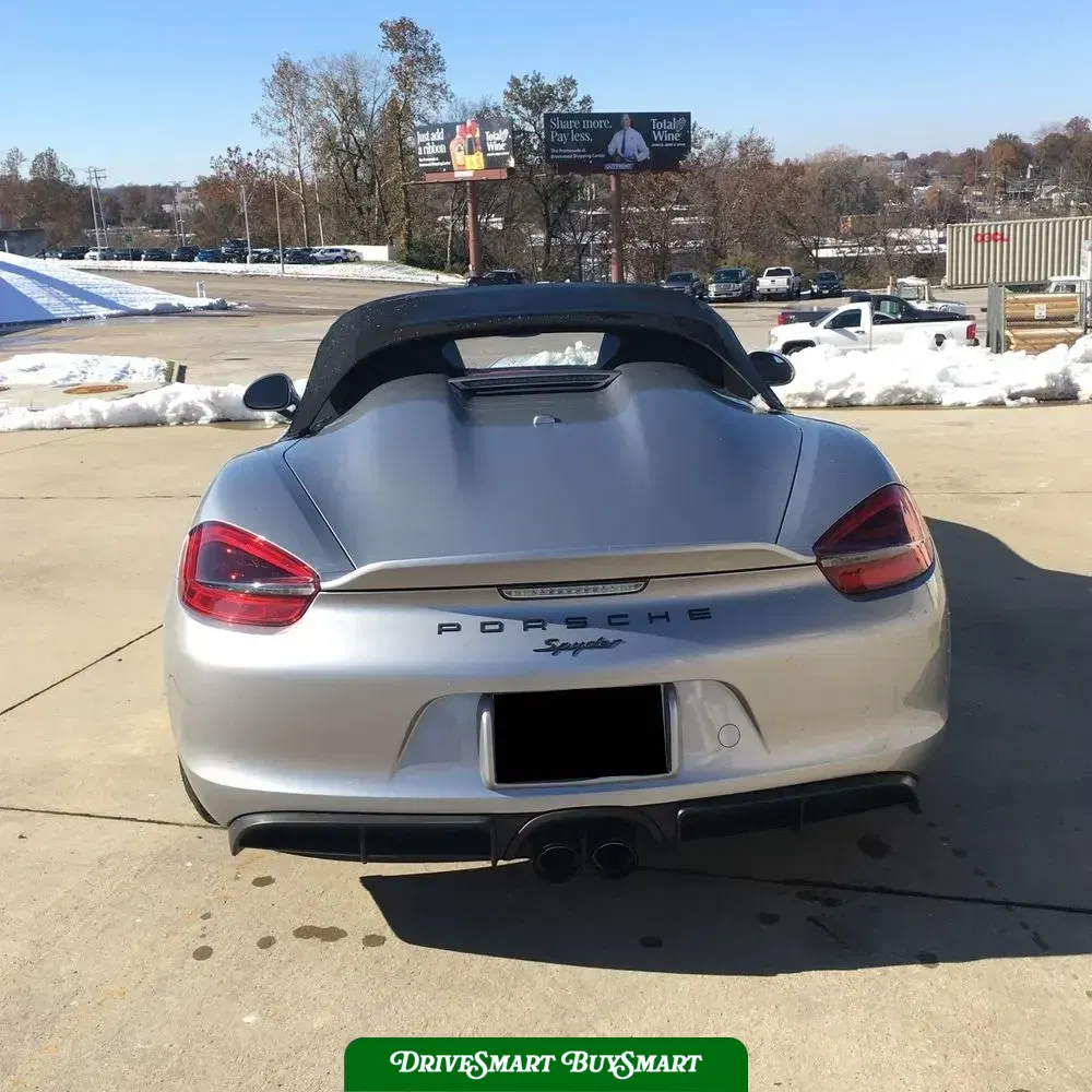 2016 Porsche Boxster Spyder