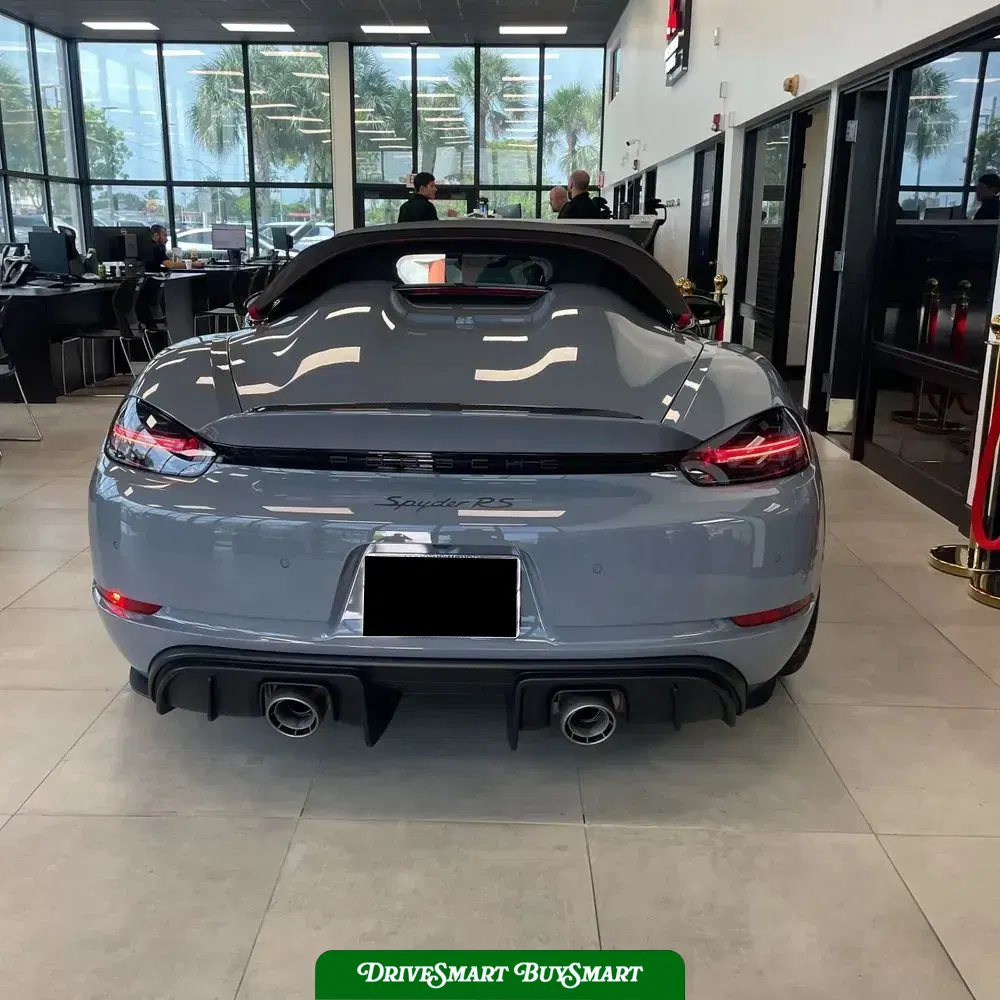 2025 Porsche 718 Boxster Spyder RS