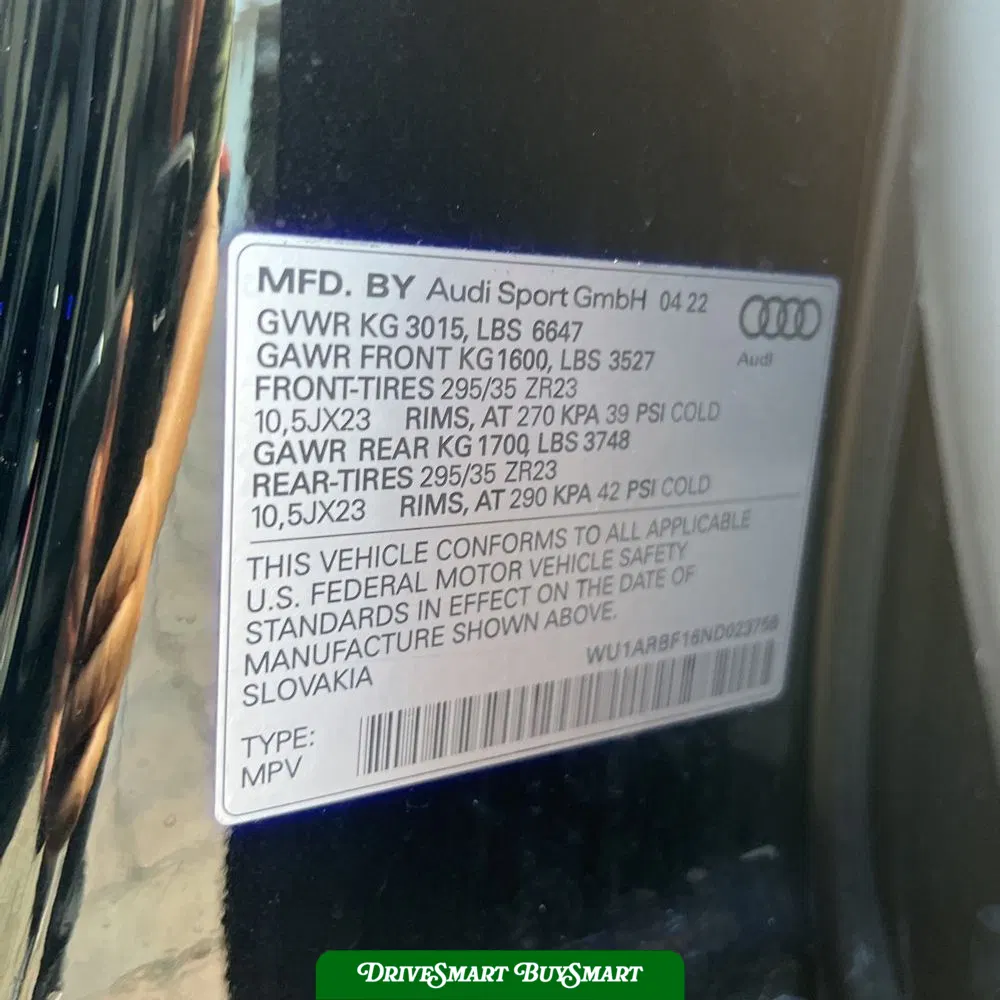 2022 Audi RS Q8