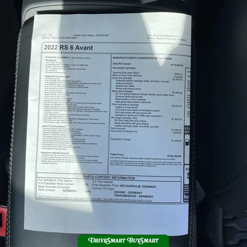2022 Audi RS 6