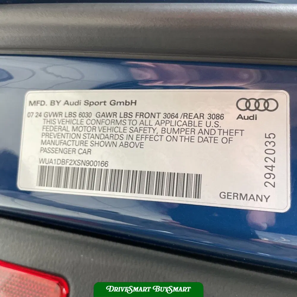 2025 Audi RS 6 Performance