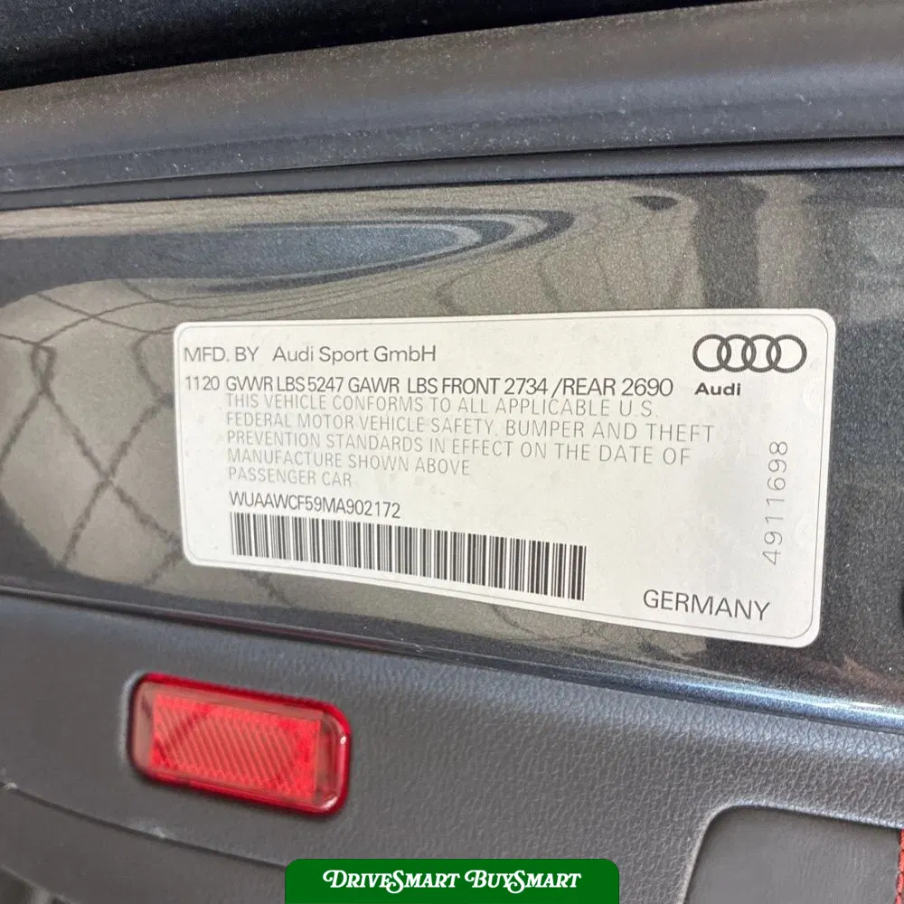 2021 Audi RS 5 Sportback TFSI quattro Tiptronic