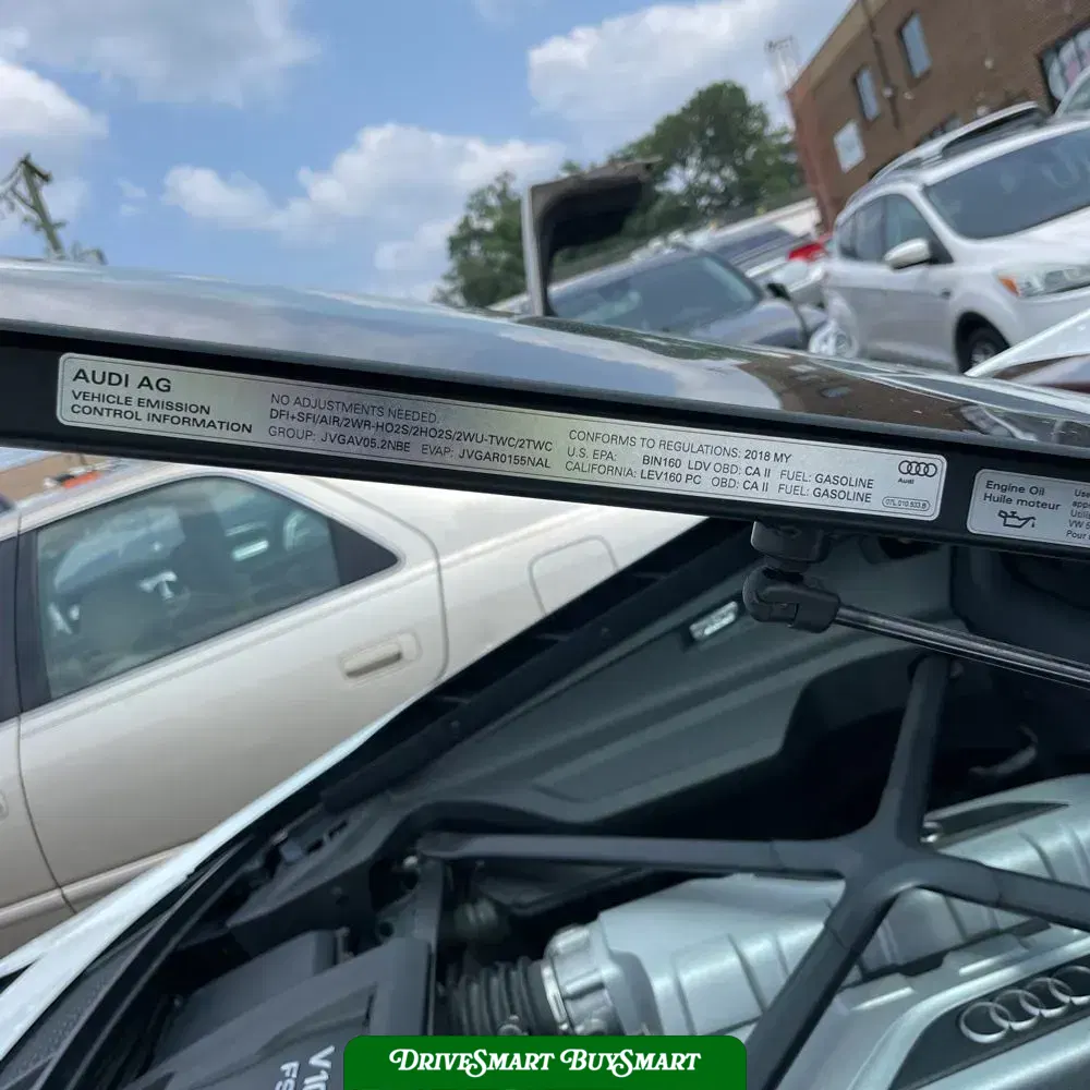 2018 Audi R8 V10 RWD