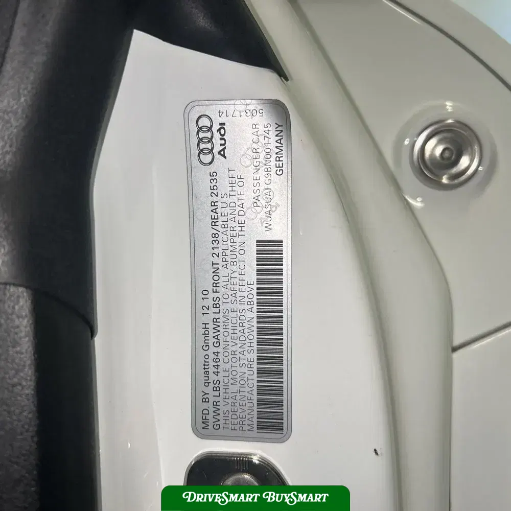 2011 Audi R8 4.2 Spyder