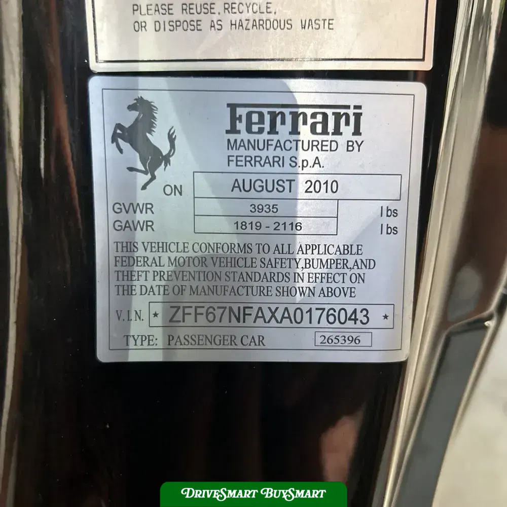 2010 Ferrari 458 Italia Base