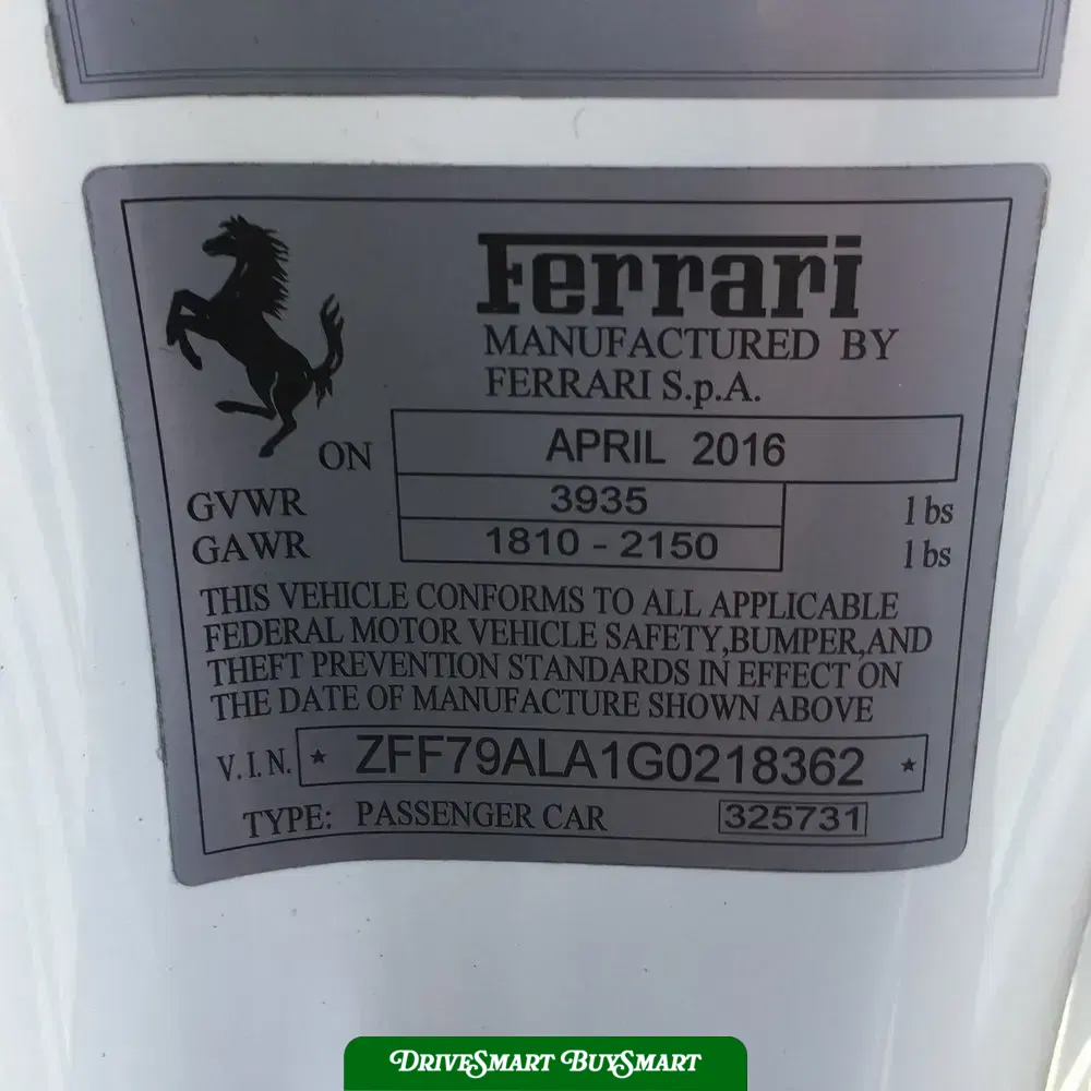 2016 Ferrari 488 GTB