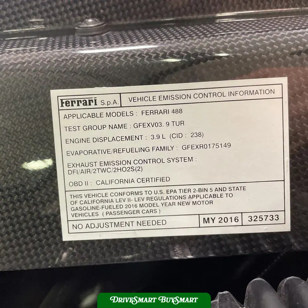 2016 Ferrari 488 GTB