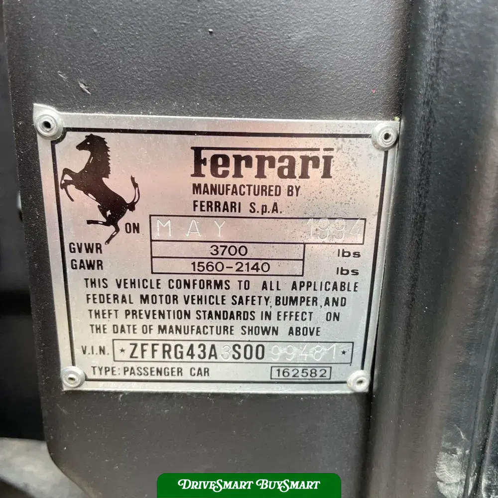 1995 Ferrari  Spyder  NA