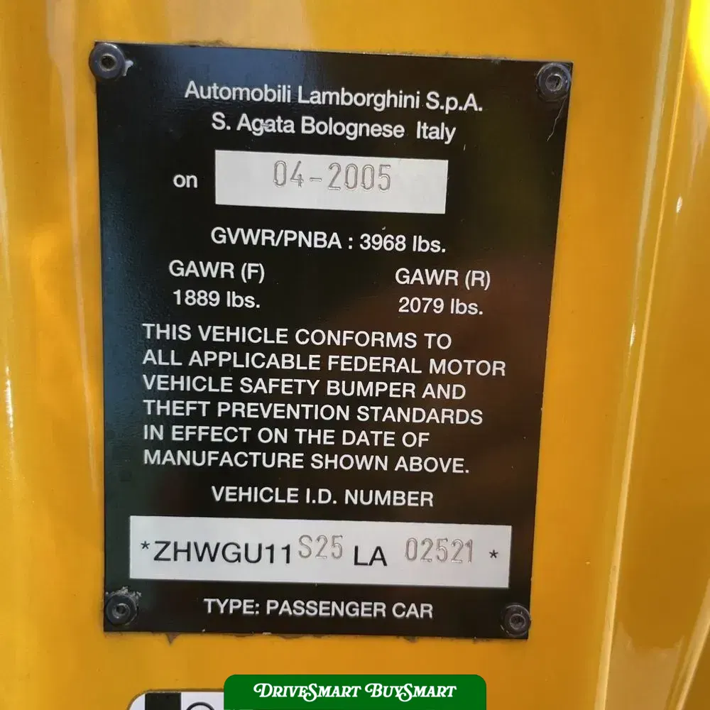 2005 Lamborghini Gallardo Base