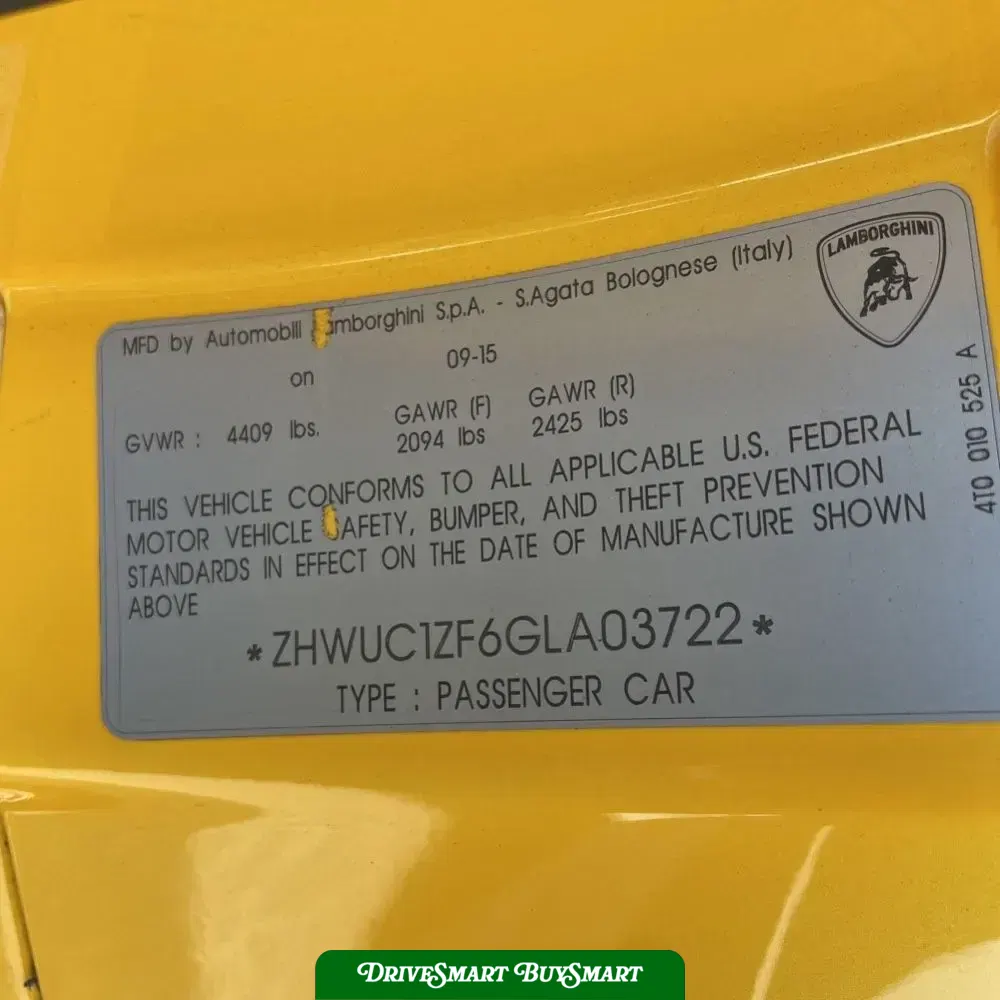 2016 Lamborghini Huracan Base